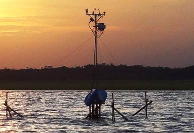 Station Eddy Covariance en Amazonie